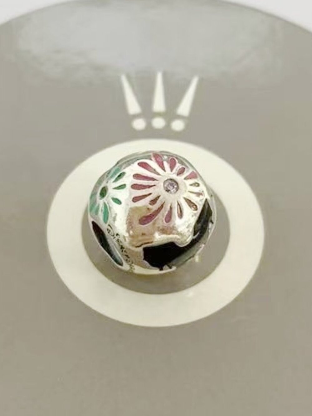 Pandora Disneyland Bead Charm S925 Sterling Silver Jewelry